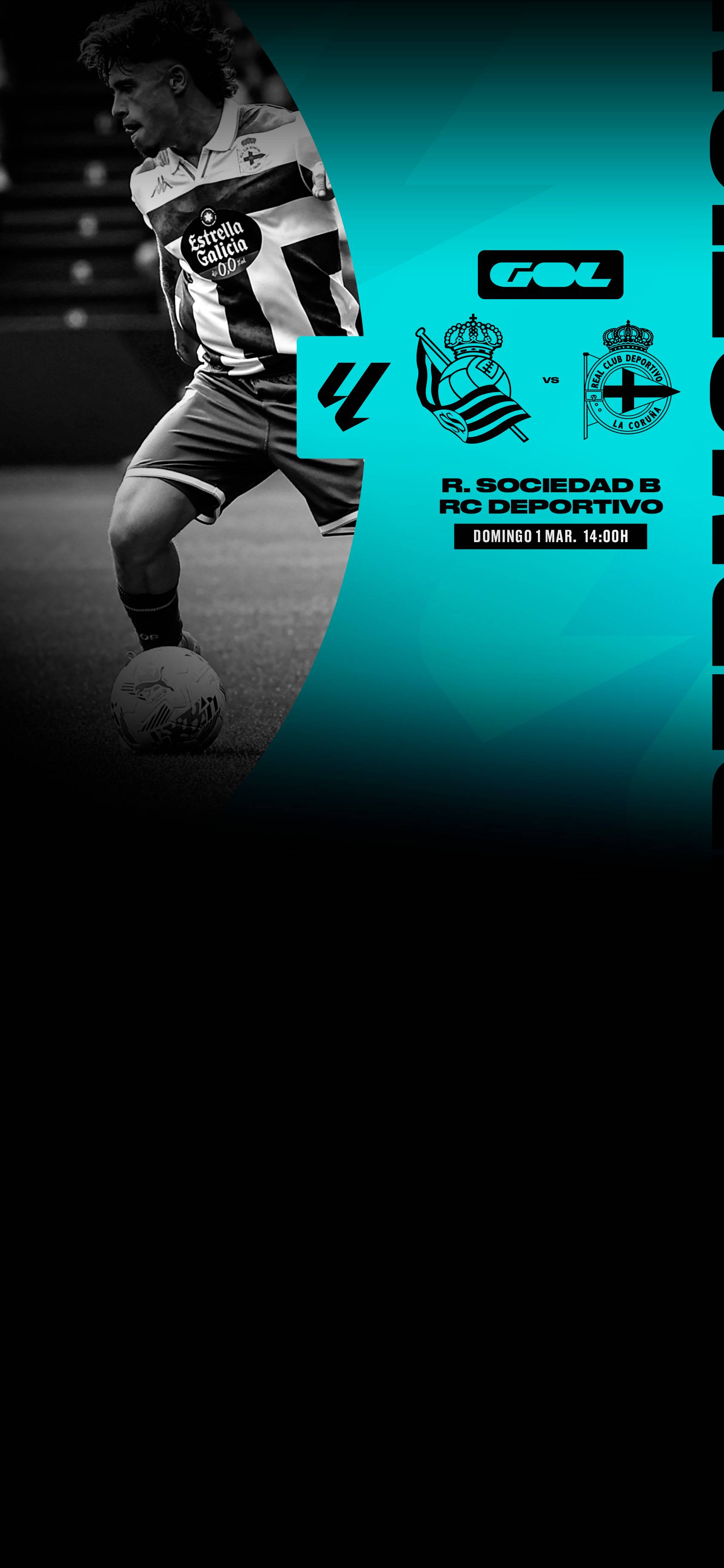 R. Sociedad B vs. RC Deportivo